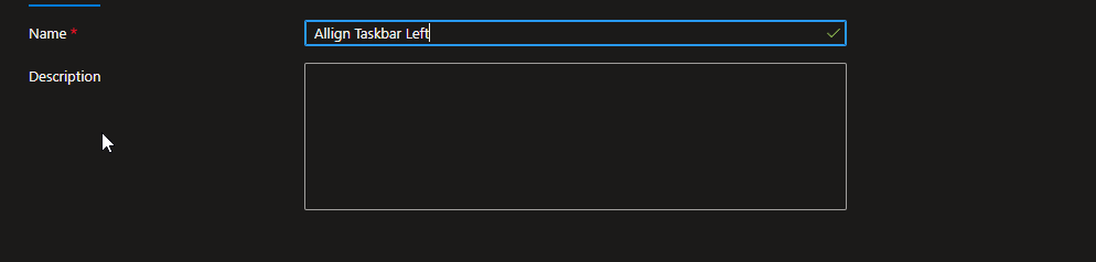 PowerShell script settings – run with logged-on credentials